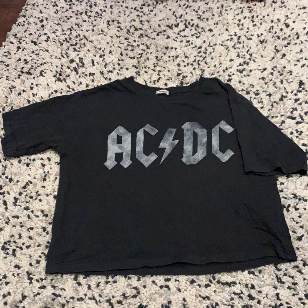 AC/DC black vintage tee
